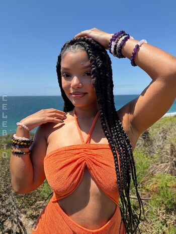 Halle bailey page leaked private photo uncensored HD quality