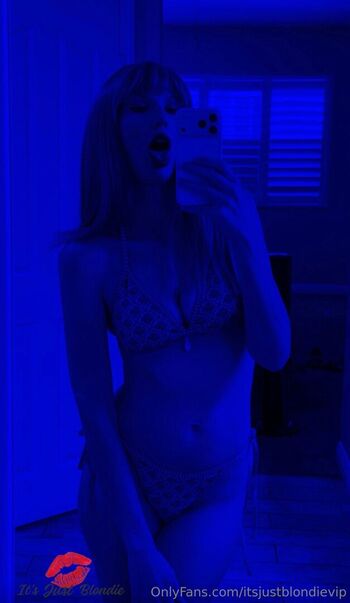 Itsjustblondie page leaked private photo uncensored HD quality