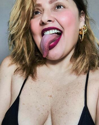 Long tongue fetish leaked private photo uncensored HD quality