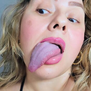 Long tongue fetish leaked private photo uncensored HD quality